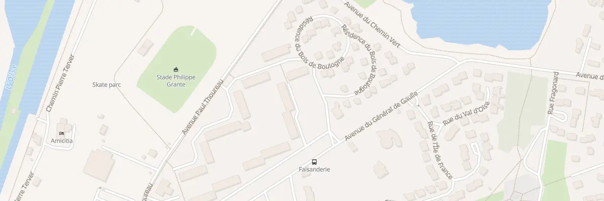 Plan du 9010 Res du Bois Boulogne à L’Isle-Adam