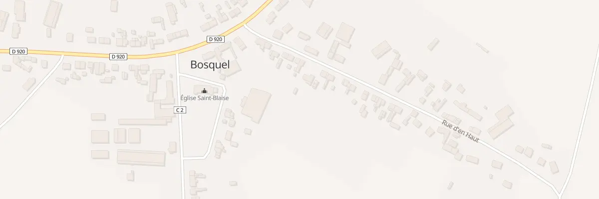 Plan du 16 Rue d’en Haut à Bosquel