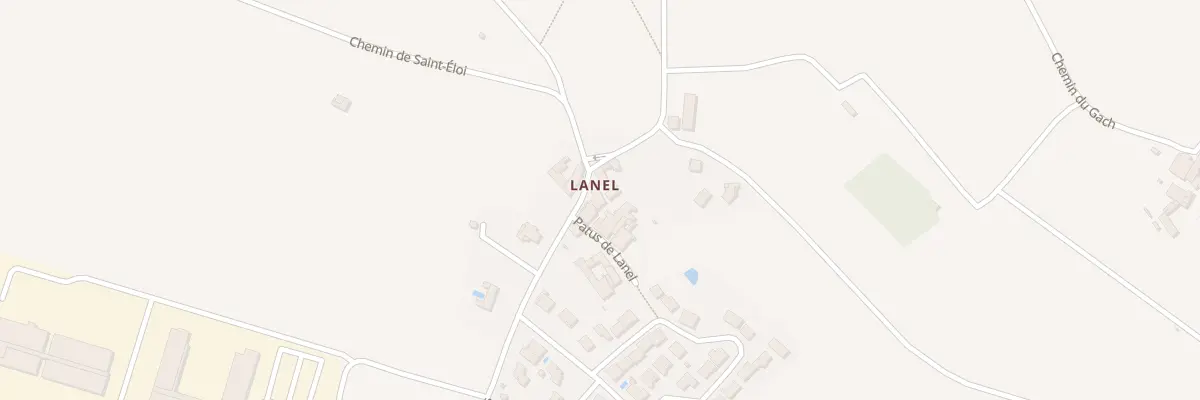 Plan du 75 Rte des Templiers à Cunac