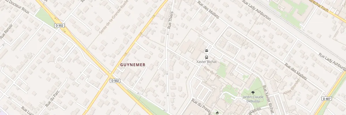 Plan du 19 Rue Thiers à Taverny