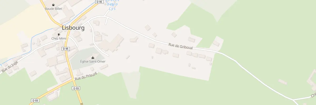 Plan du 20 Rue de Griboval à Lisbourg
