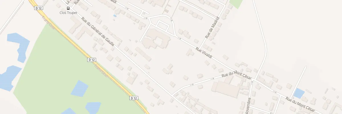 Plan du 50 Rue du Général de Gaulle à Bailleul-sur-Thérain