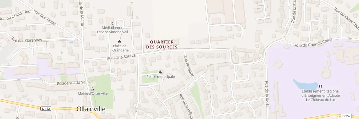 Plan du 7 Rue Ronsard à Ollainville
