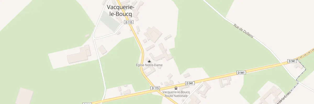 Plan du 3 Rue de Conchy à Vacquerie-le-Boucq