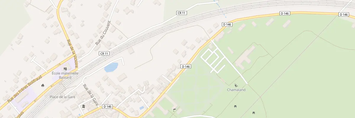 Plan du 61 Rue du Cdt Maurice Arnoux à Chamarande