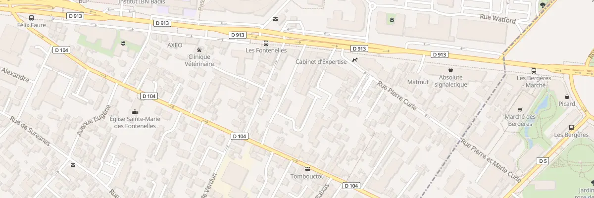 Plan du 77 Av Félix Faure à Nanterre