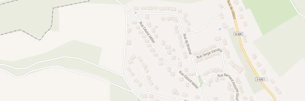 Plan du 363 Rue Désiré Millet à Berthecourt