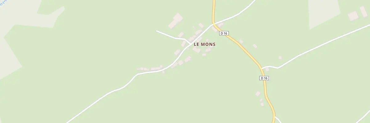Plan du 20 Le Mons à Soursac
