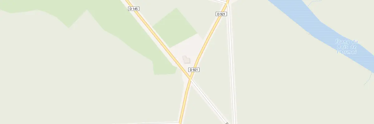 Plan de Rte de Sury à Courcy-aux-Loges