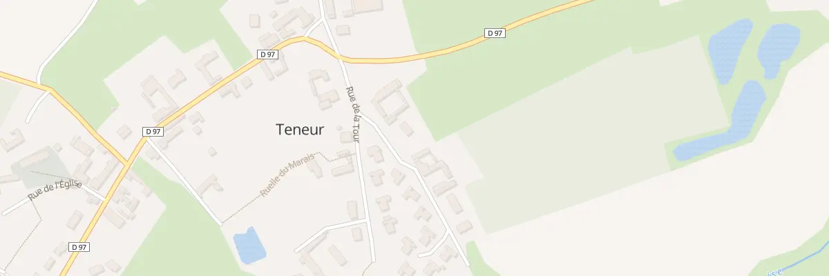 Plan du 1B Rue des Pres à Teneur
