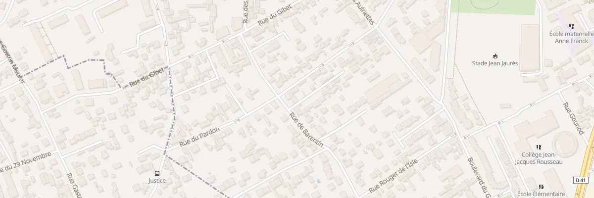 Plan du 54 Rue de Barentin à Argenteuil