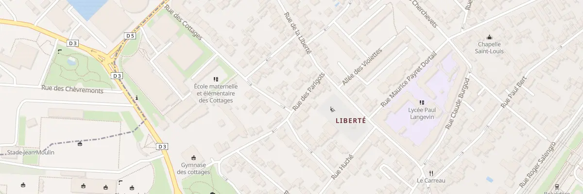 Plan du 47 Rue des Parigots à Suresnes