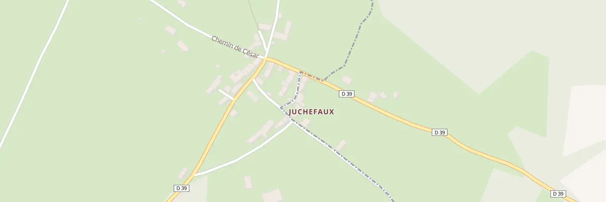 Plan du 5 Juchefaux à La Chaussade