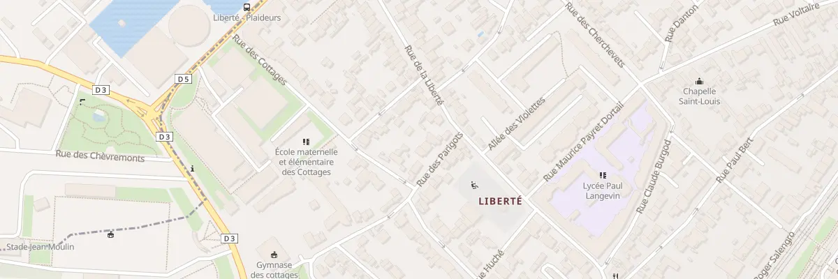 Plan du 51 Rue des Parigots à Suresnes