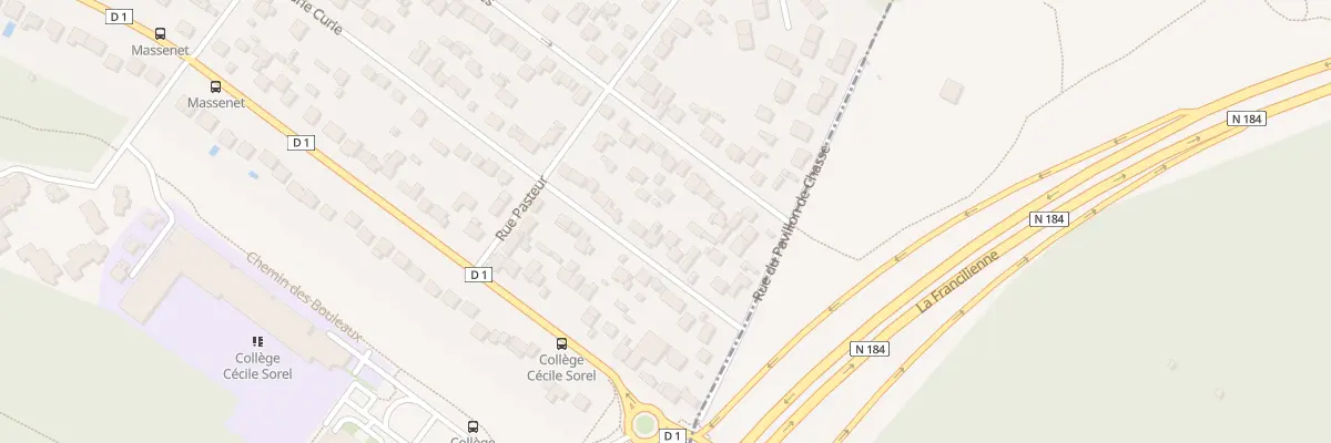Plan du 53 Rue Pierre et Marie Curie à Mériel