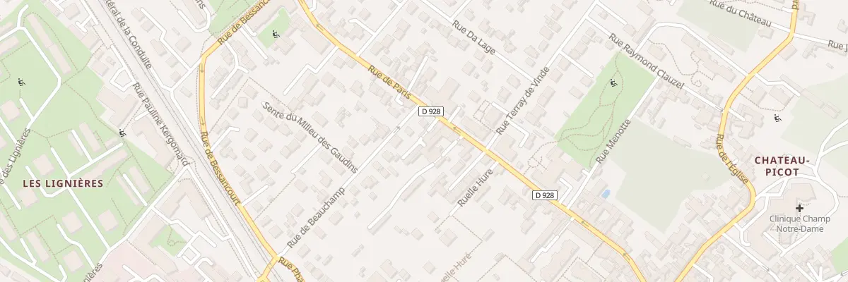 Plan du 293 Rue de Paris à Taverny