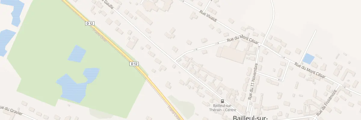 Plan du 48 Rue du Général de Gaulle à Bailleul-sur-Thérain
