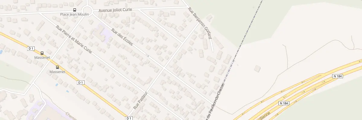 Plan du 24 Rue Pasteur à Mériel