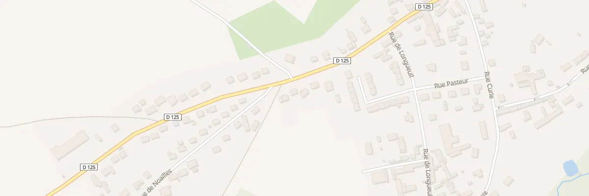 Plan du 437 Rue du Général de Gaulle à Berthecourt
