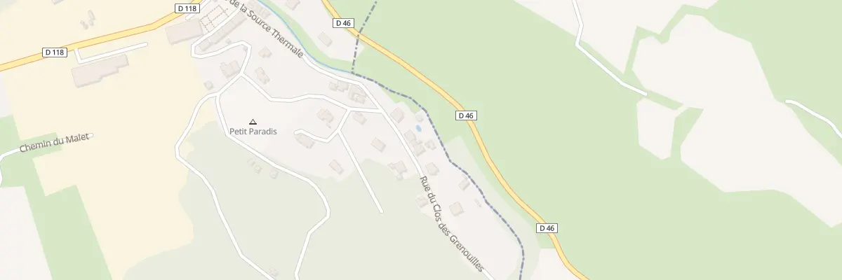 Plan du 5 Rue du Clos des Grenouilles à Campagne-sur-Aude