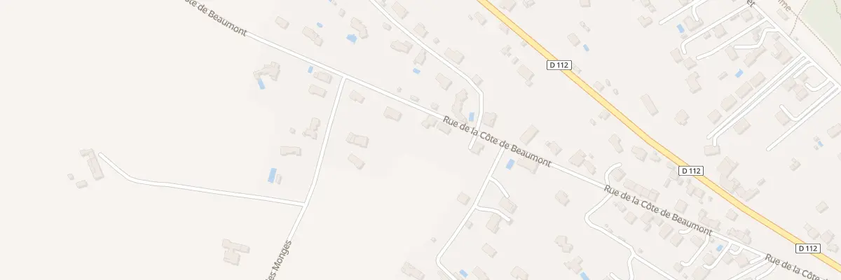 Plan du 71 Rue de la Côte de Beaumont à Castres