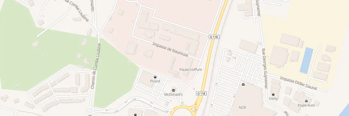 Plan du 3 All de la Piège à Limoux