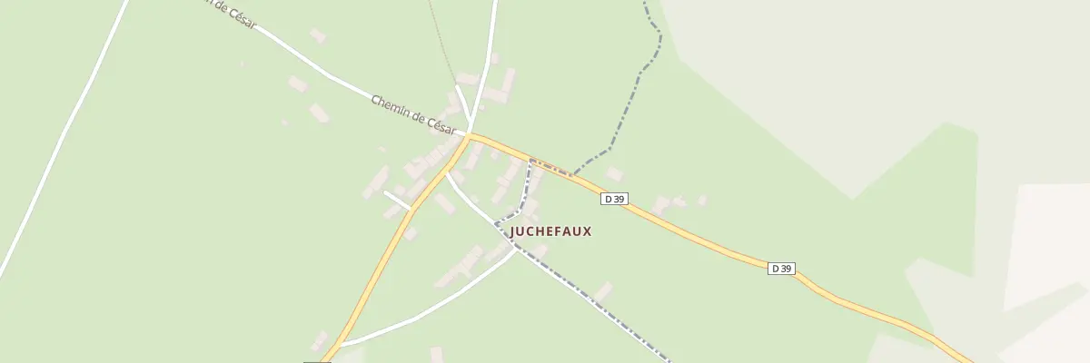 Plan du 7 Juchefaux à La Chaussade