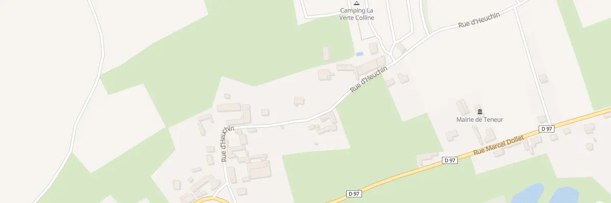Plan du 5 Rue d’Heuchin à Teneur