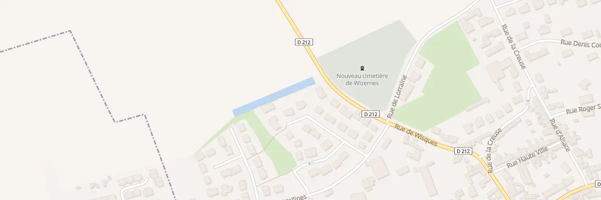 Plan du 7 Rue Lucie et Raymond Aubrac à Wizernes