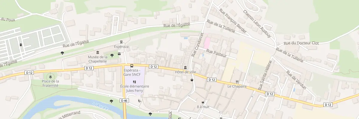Plan du 358 Rue de l’Ancienne Poste à Espéraza