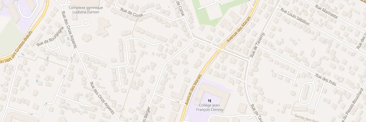 Plan du 40 Rue Lucien Berger à Franconville