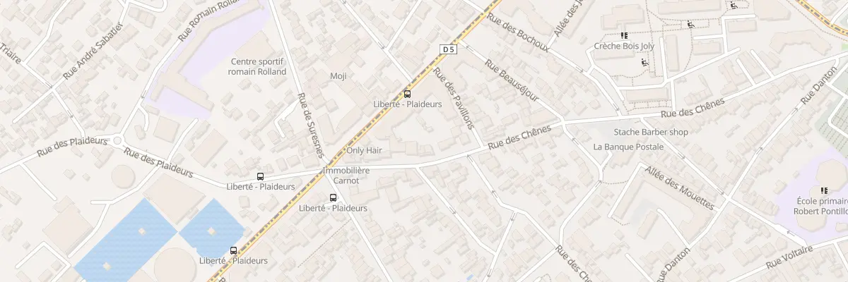 Plan du 19 Rue des Chênes à Suresnes
