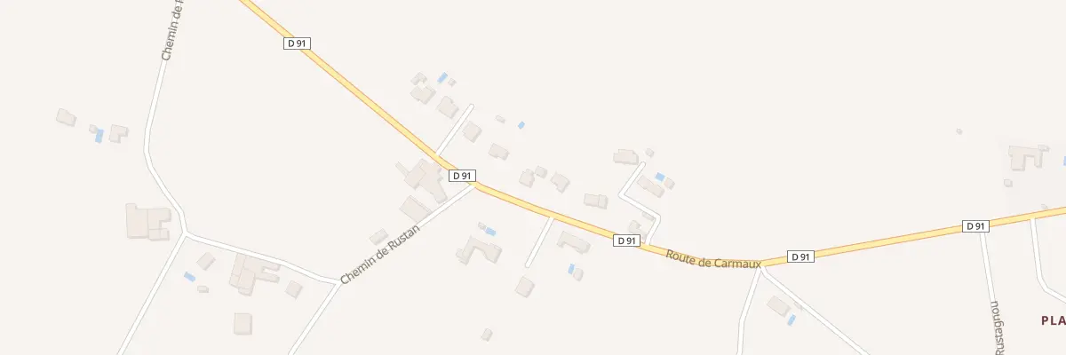 Plan du 5192 Rustan à Valderiès