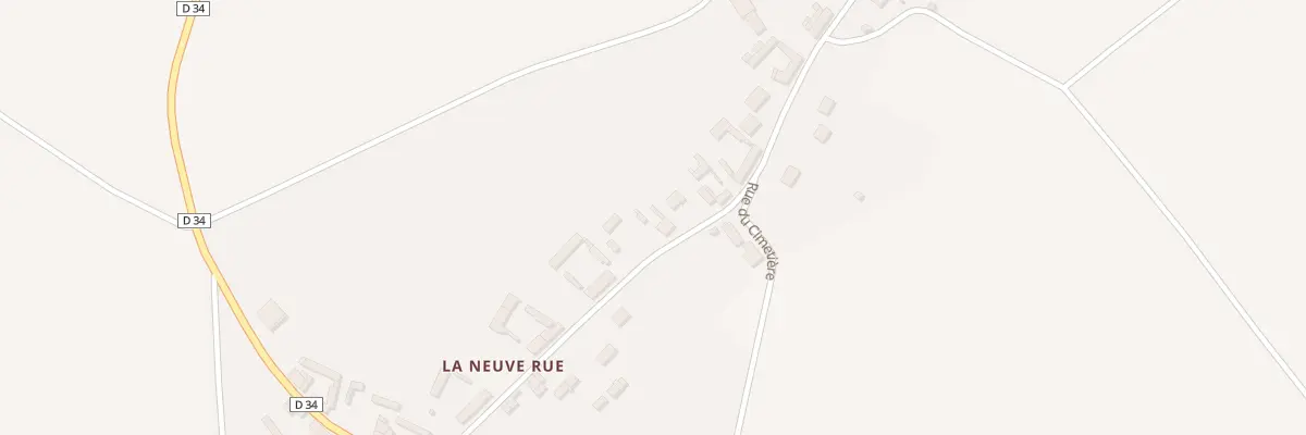 Plan du 11 Vc La Neuve Rue à Maisoncelle-Tuilerie