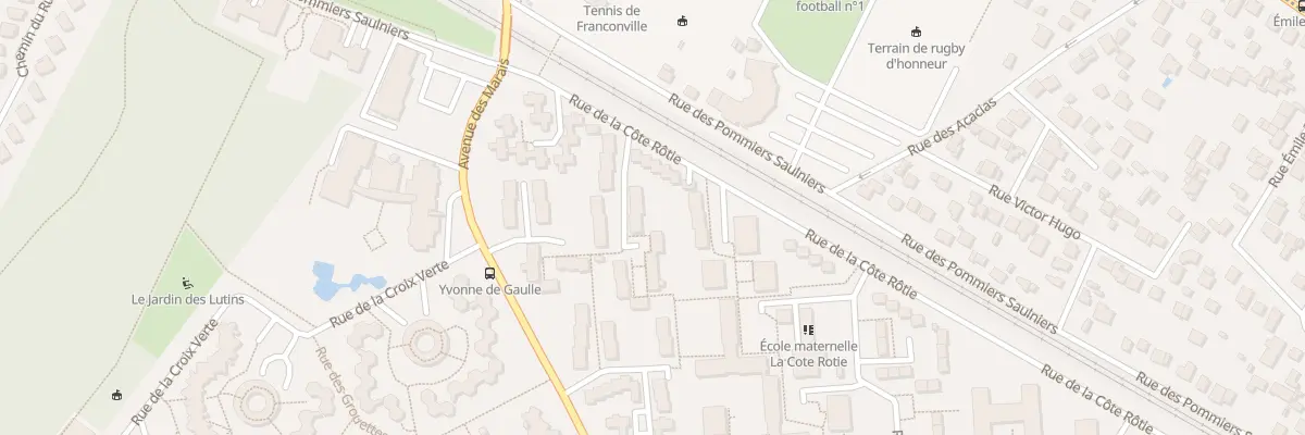 Plan du 12 Rue du Pave de Chauvry à Franconville