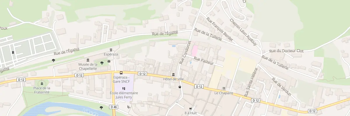 Plan du 303 Rue Condorcet à Espéraza