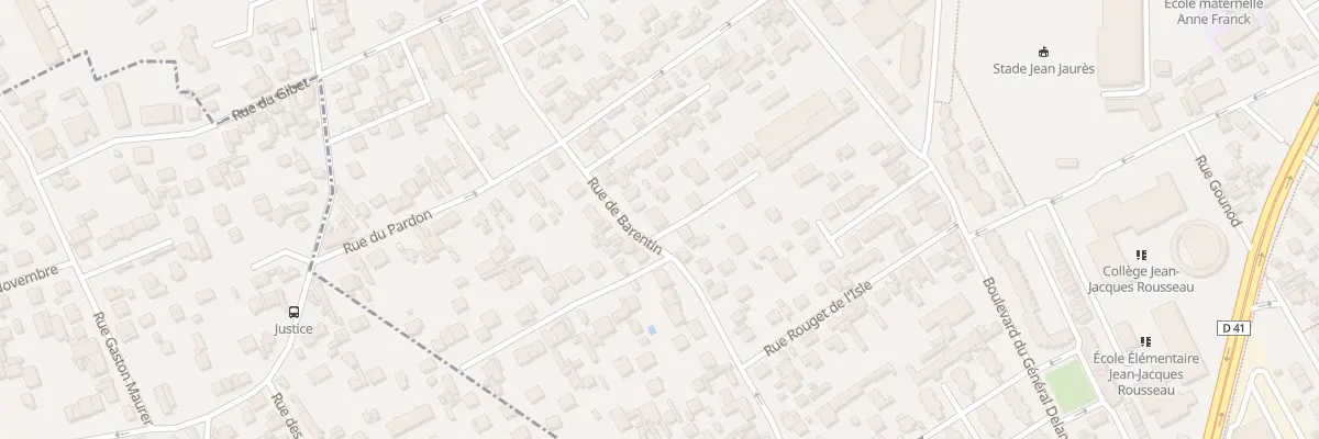 Plan du 36T Rue de Barentin à Argenteuil