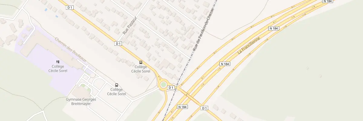Plan du 72 Rue Pierre et Marie Curie à Mériel