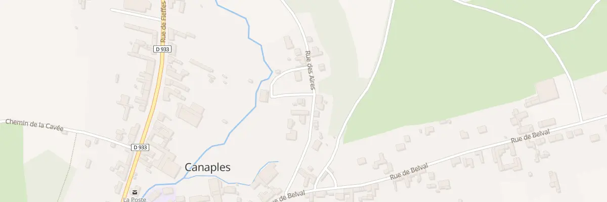 Plan du 143 Rue des Aires à Canaples