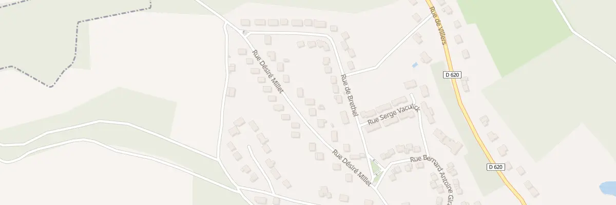 Plan du 358 Rue Désiré Millet à Berthecourt