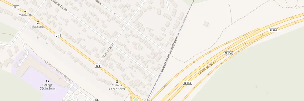 Plan du 50 Rue des Ecoles à Mériel
