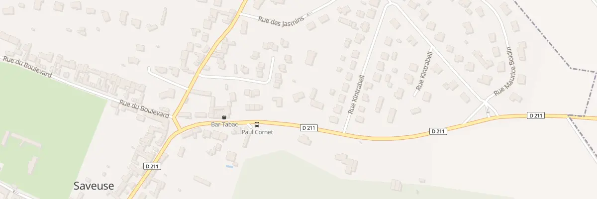 Plan du 6 Rue Paul Cornet à Saveuse