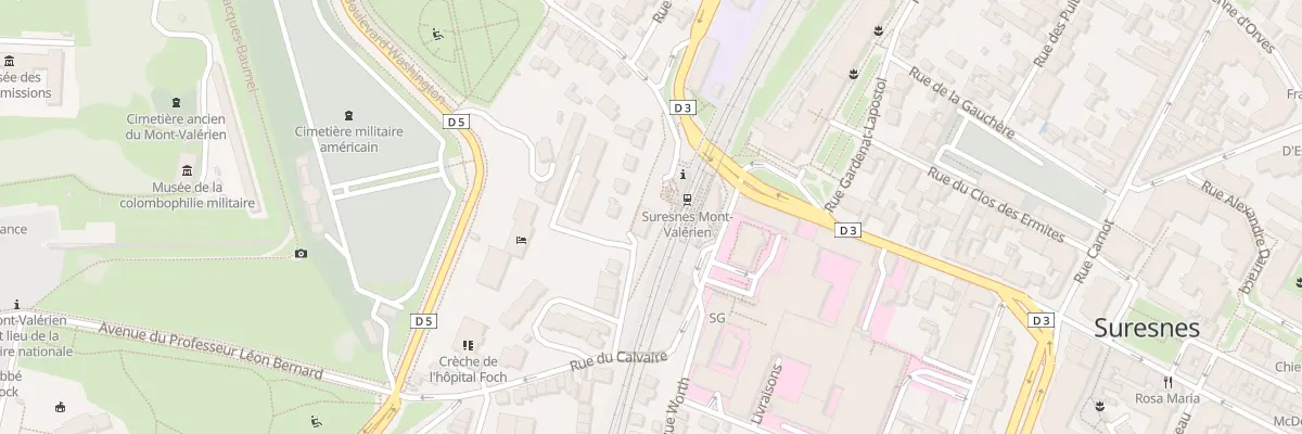 Plan du 12 Rue Guillaume Lenoir à Suresnes