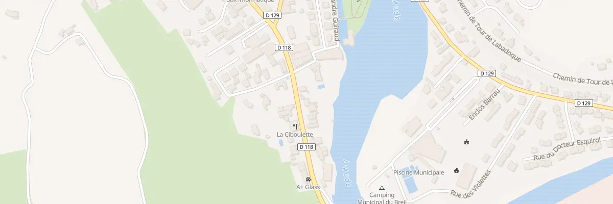 Plan du 14 Av Fabre d’Eglantine à Limoux