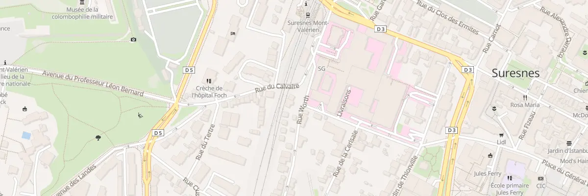 Plan du 39 Rue Worth à Suresnes