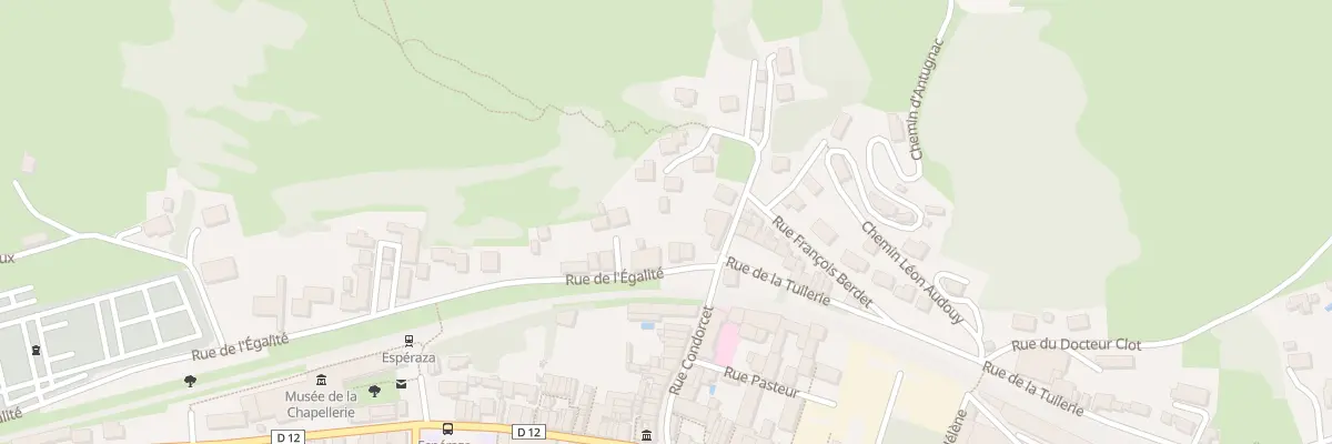 Plan du 79 Rue de l’Egalité à Espéraza