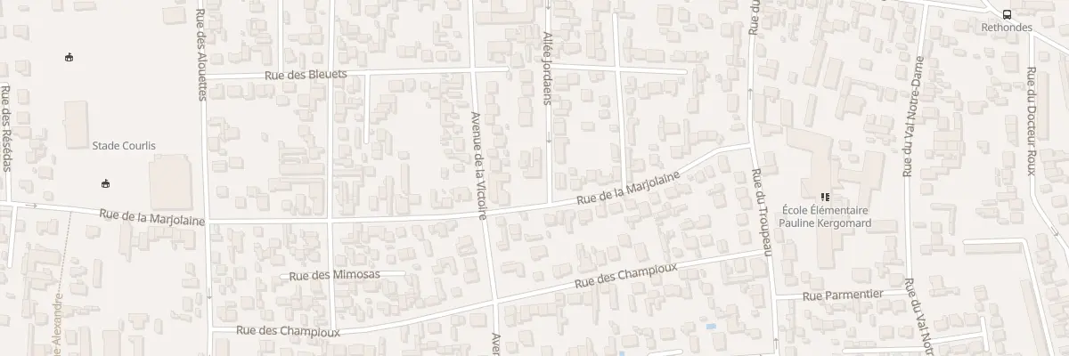 Plan du 28 Rue de la Marjolaine à Argenteuil