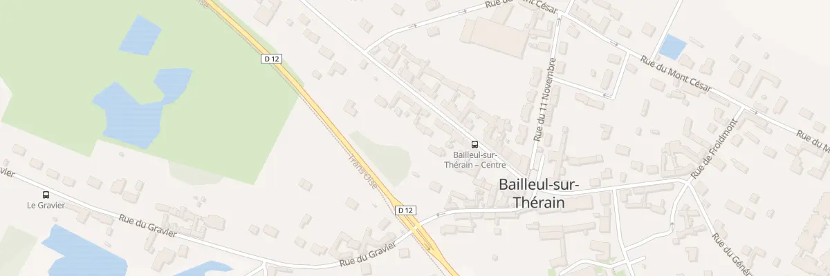 Plan du 45 Rue du Général de Gaulle à Bailleul-sur-Thérain