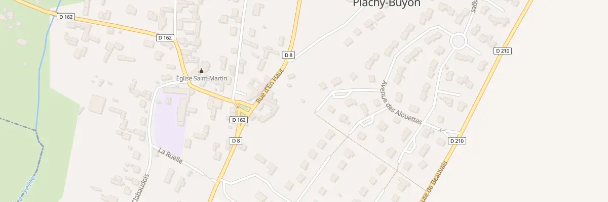 Plan du 5 Av des Mesanges à Plachy-Buyon