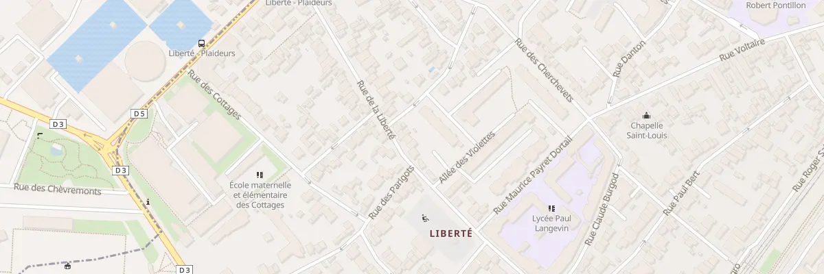 Plan du 44 Rue de la Liberté à Suresnes